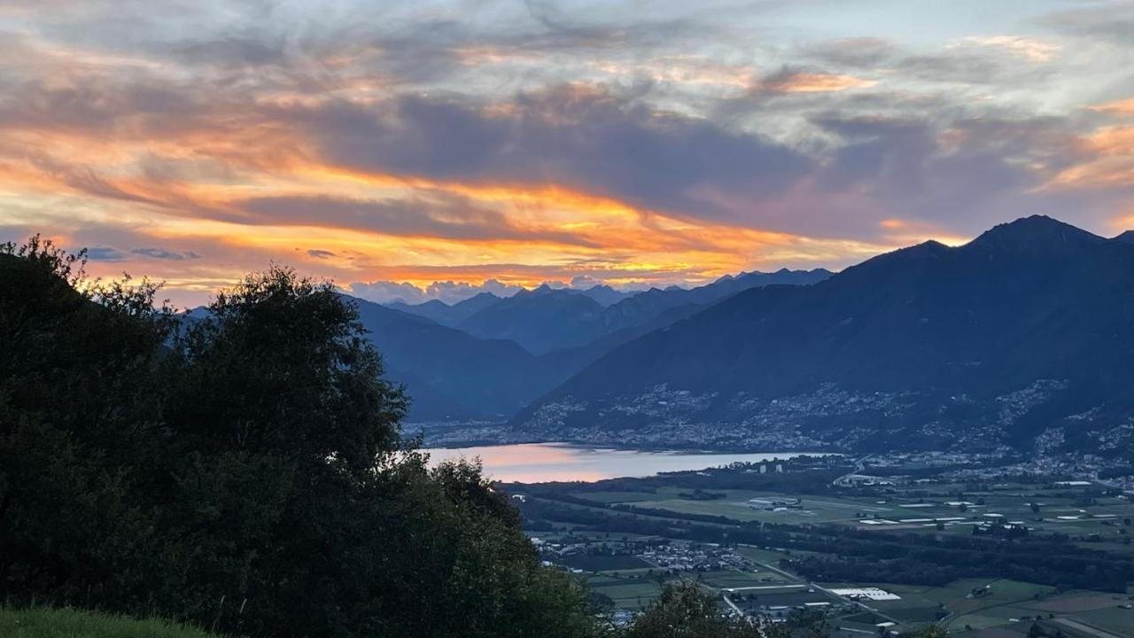 Ferienwohnung Rustico Ai Monti Cadenazzo Exteriér fotografie